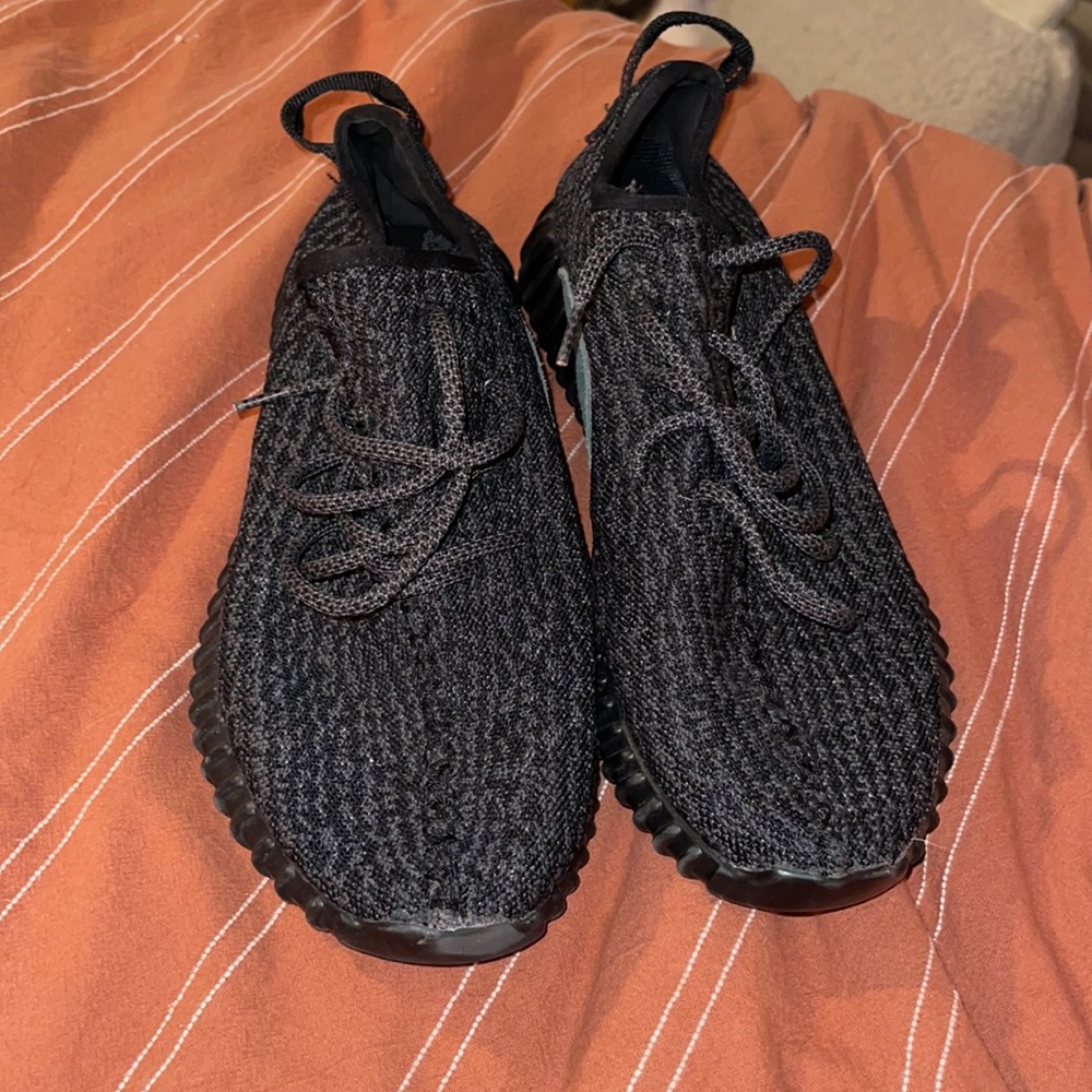 All black yeezy